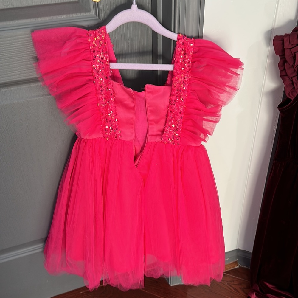 PINK runway dress - Picture 3 of 6